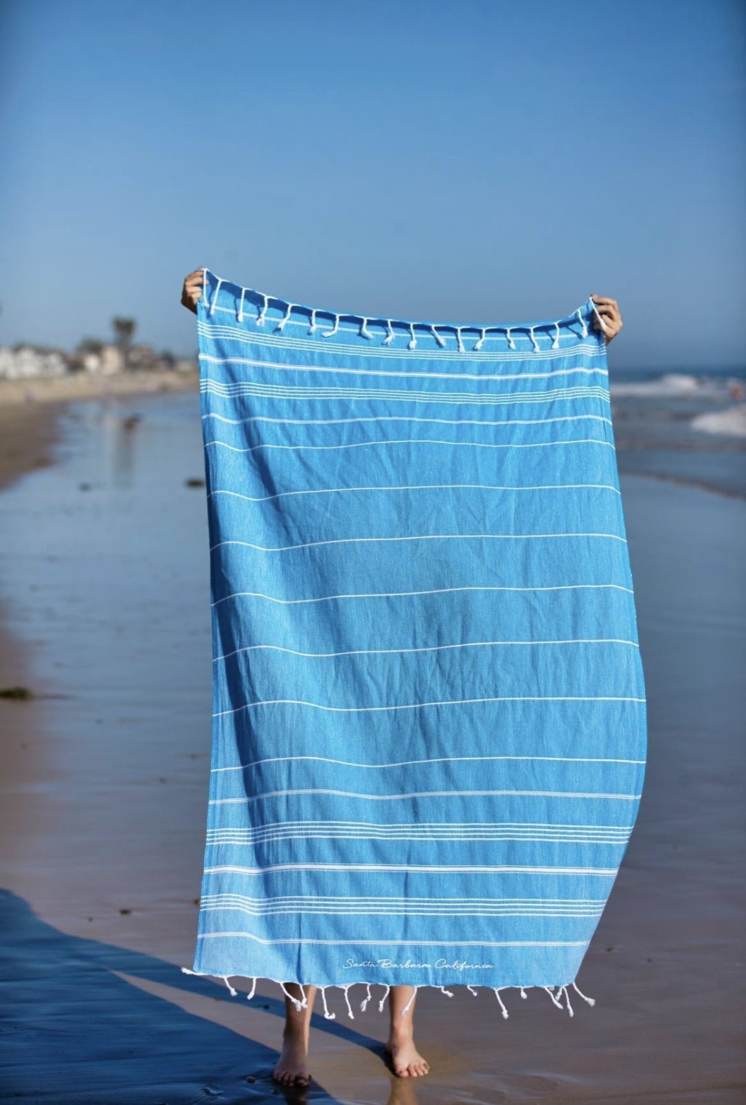 Santa Barbara Embroidered Towel - Rivieratowel