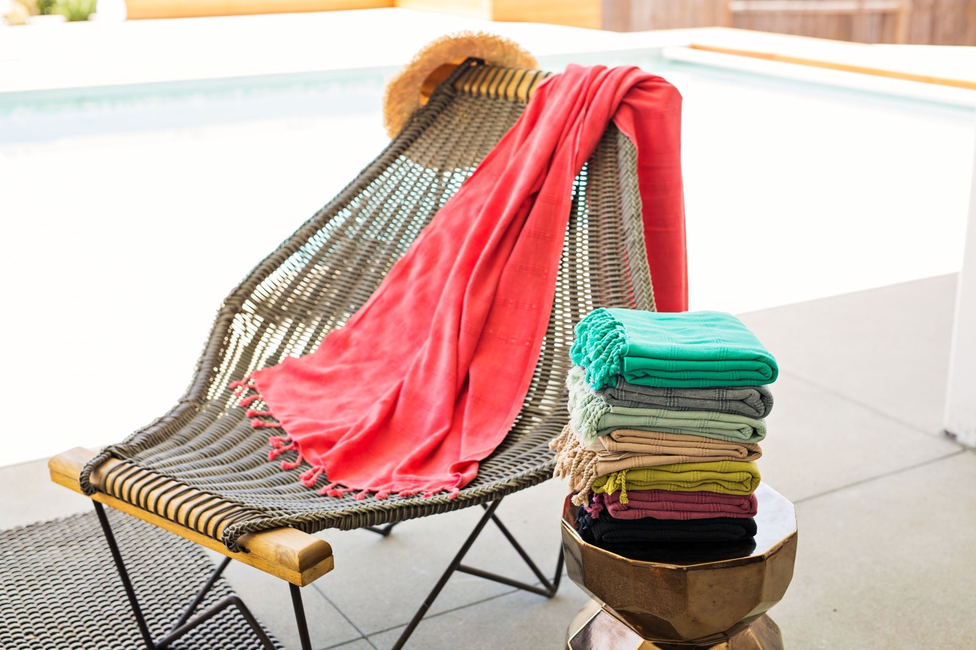 Sardinia Vintage Wash Towel - Rivieratowel