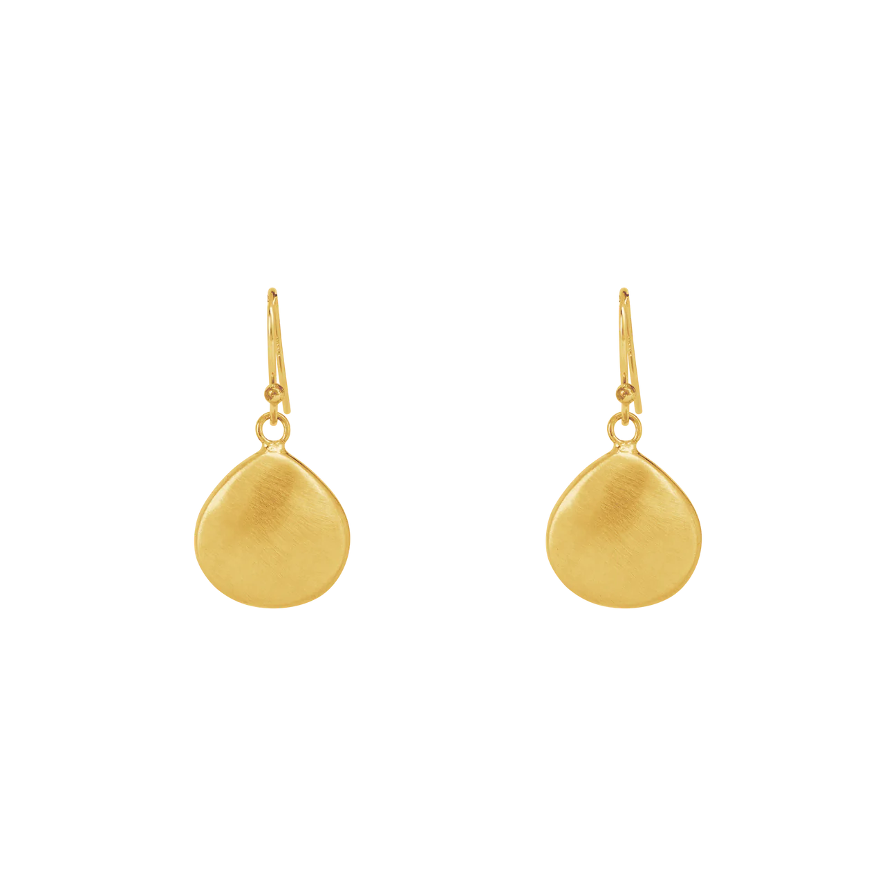 Small Puffy Drop Earrings