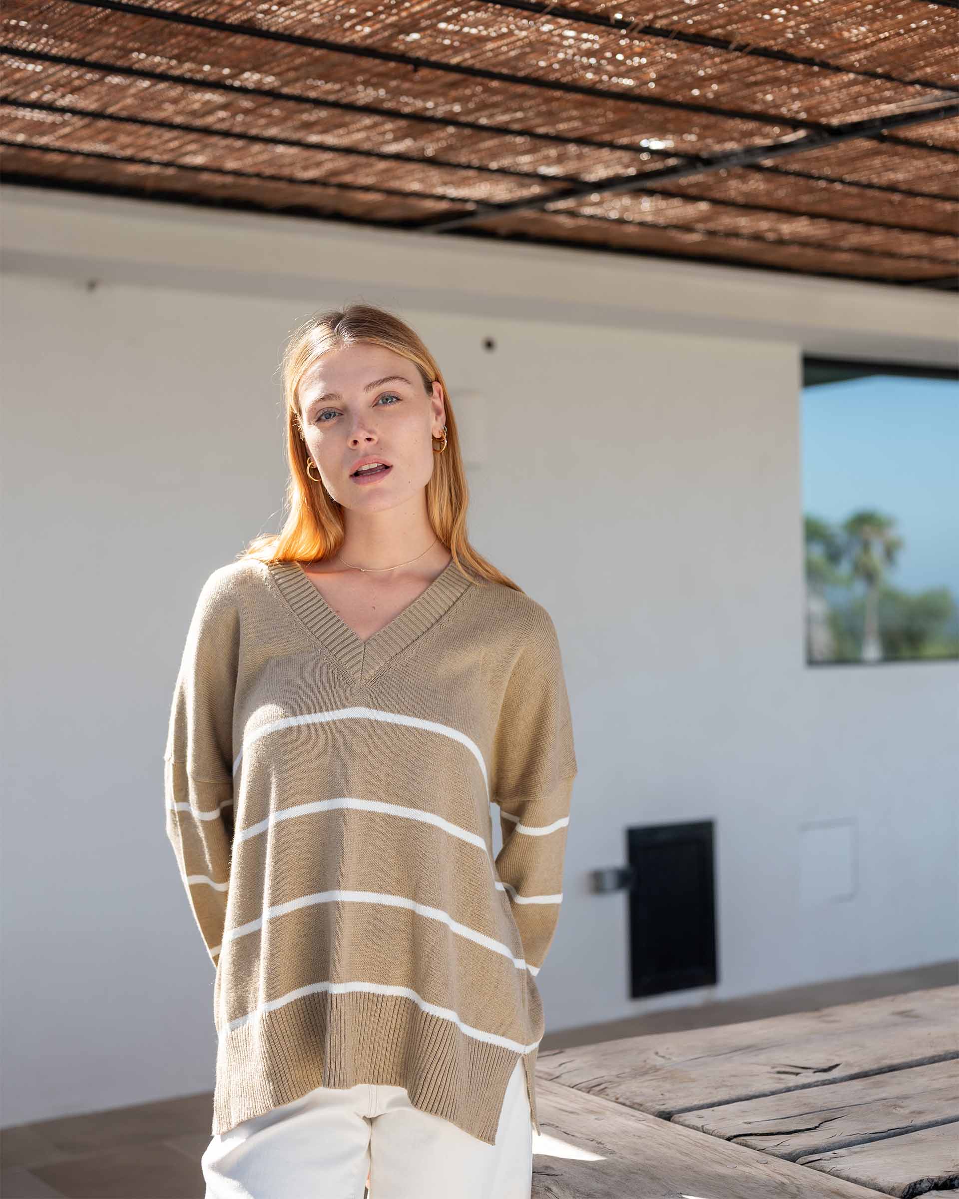 Montauk V-Neck Sweater