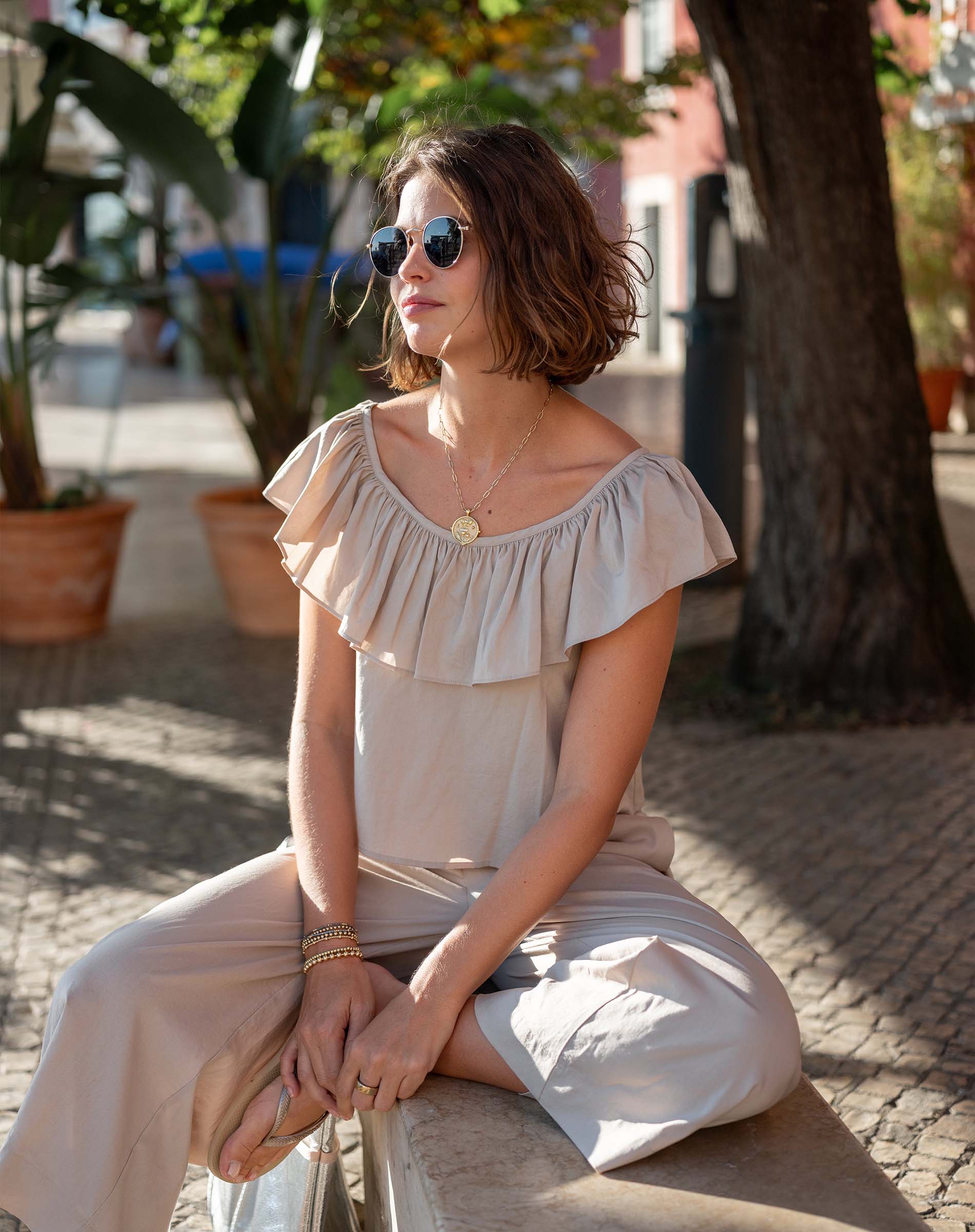 Veranda Ruffle Top