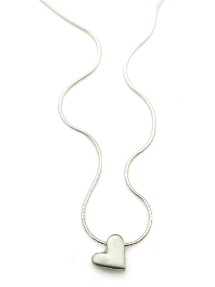Sliding Heart Necklace - Rivieratowel